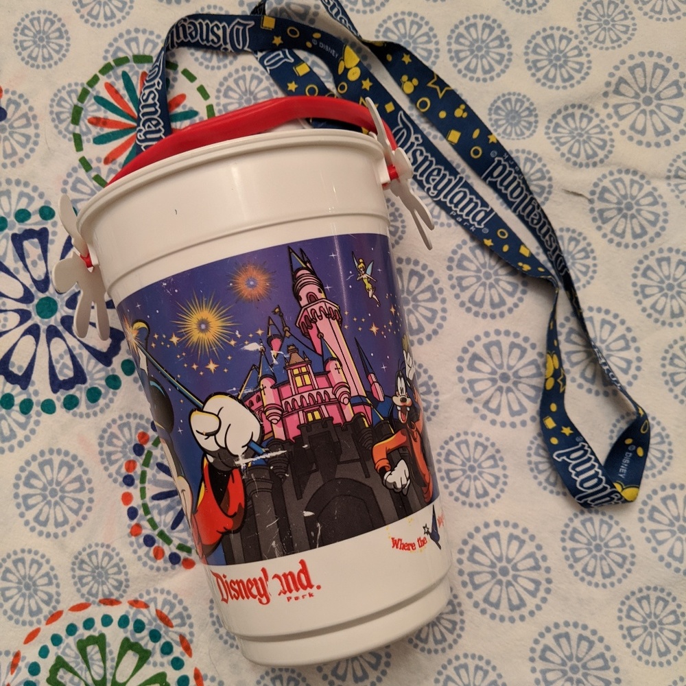 Vintage Disneyland Popcorn Bucket